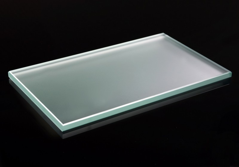 Satinato 4 mm Sicherheitsglas poliert ESG nach Maß Glasscheibe "Milchglas" 