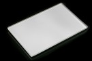Grau (RAL 9006) ESG Glas 10 mm
