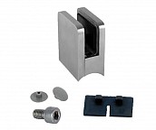 Držák skleněných tabulí čtverec tube ø 48,3 mm