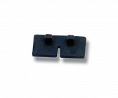 Unterlage für Glashalter Quadrat 6 - 10,76 mm